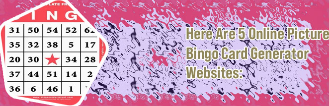 Custom printable bingo cards
