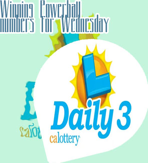 Daily lottery number