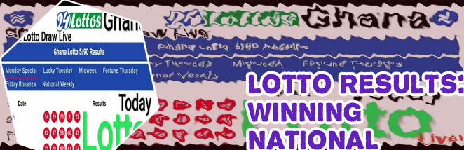 National lotto results today saturday