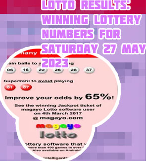National lotto results tonight