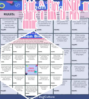 Online bingo for work